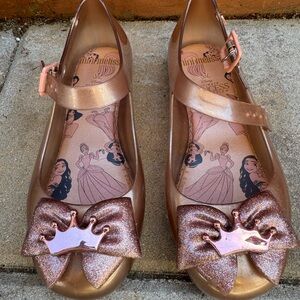 Mini Melissa + Disney Ballerina Flats sz 13